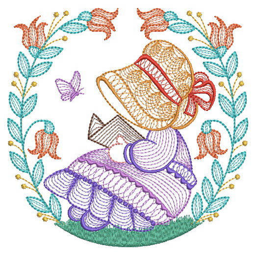 Rippled Sunbonnet Sue OregonPatchWorks