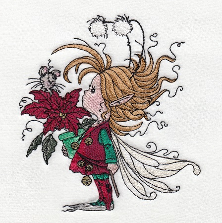 Poinsettia Fairy