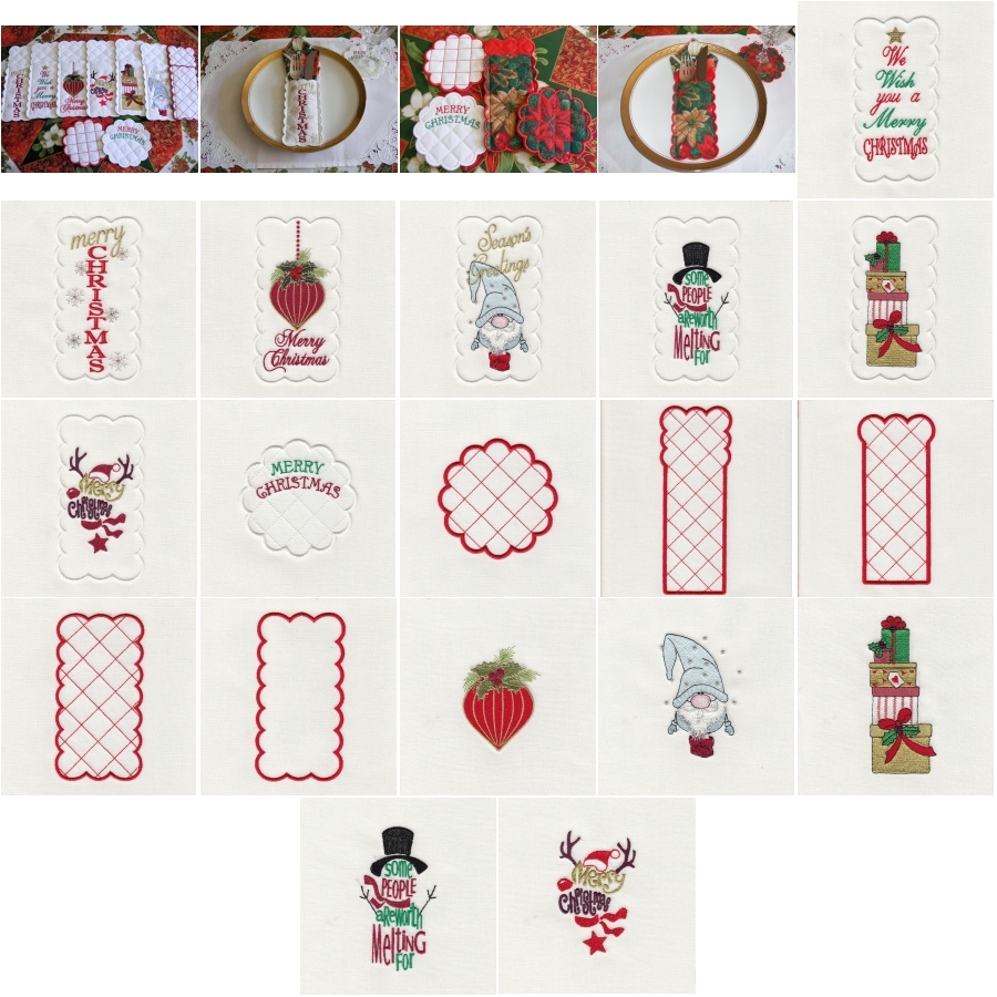 Christmas Cutlery Holders and Designs