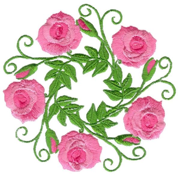 Rose Decor Wreaths Small-6