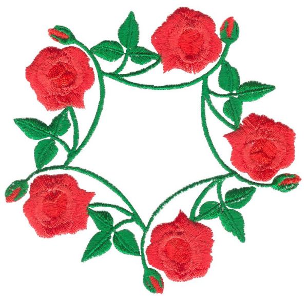 Rose Decor Wreaths Small-10