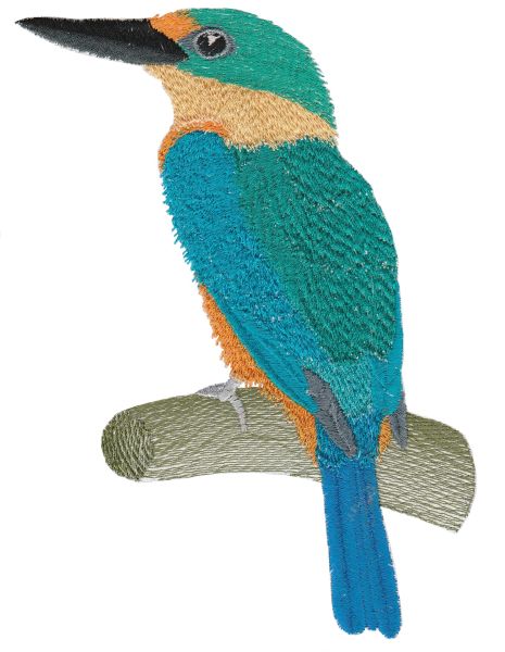 kingfisher cuddly toy