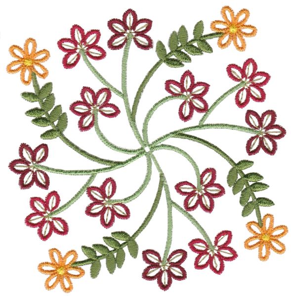 Crewel Little Flowers Small Set 1 | OregonPatchWorks