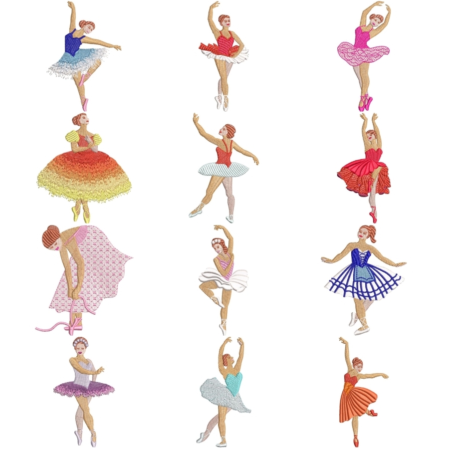 Aljay Ballerinas Set 1 Small