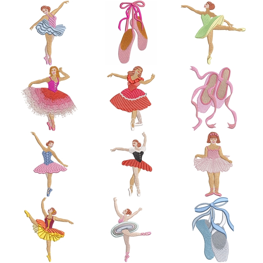 Aljay Ballerinas Set 2 Small