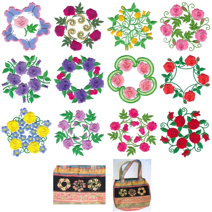 Rose Decor Wreaths Small