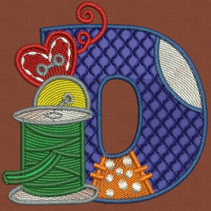 Sewing Alphabet -7