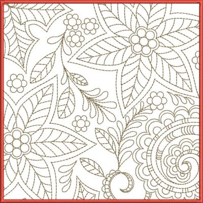 Poinsettia Quilt Blocks-6