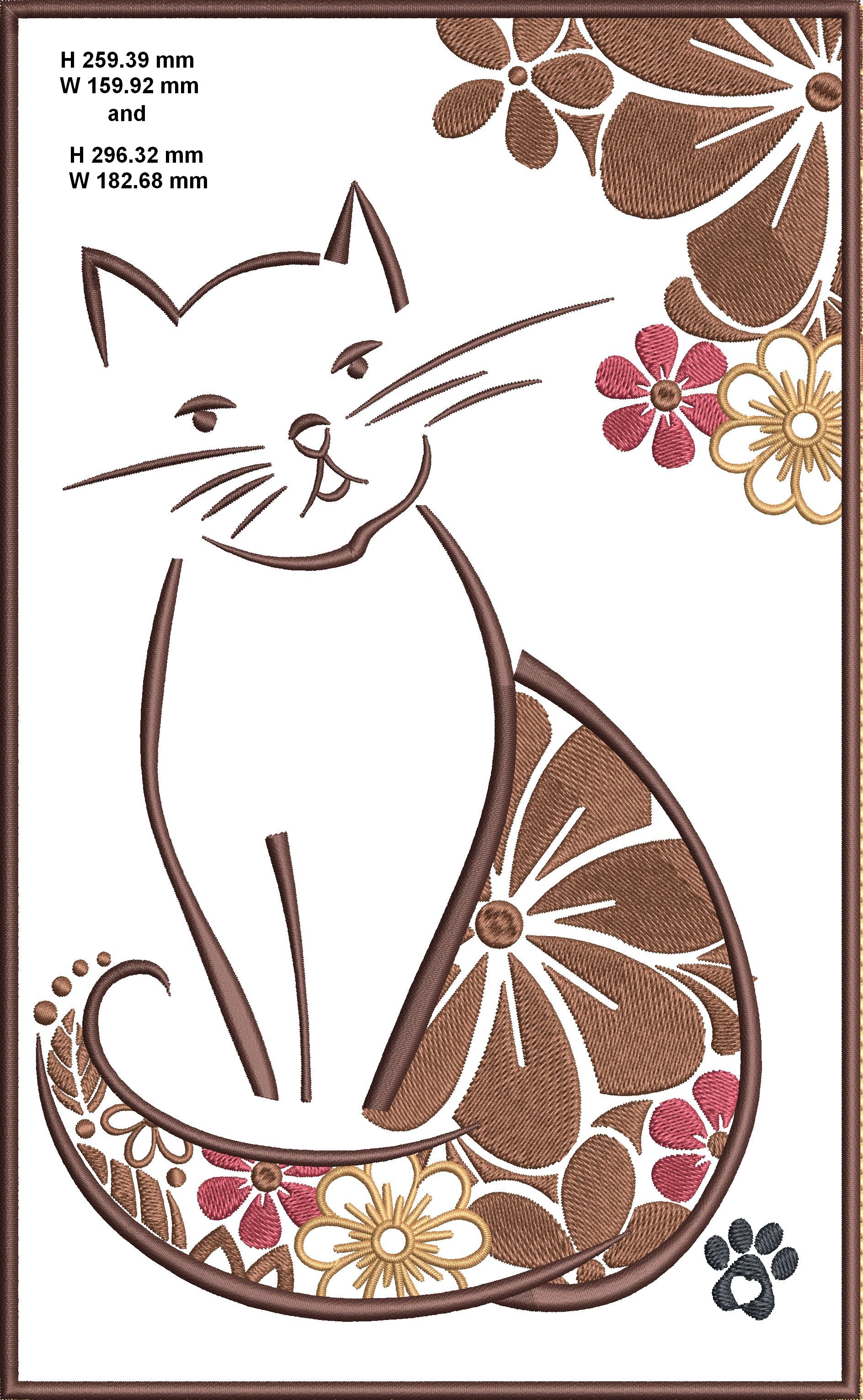 Flower Cats | OregonPatchWorks