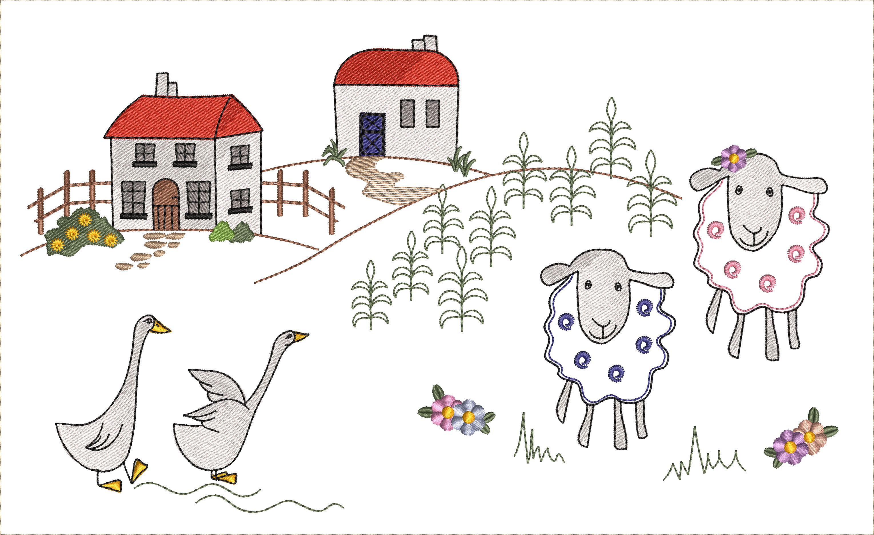 FARM SCENE PLACEMATS-6