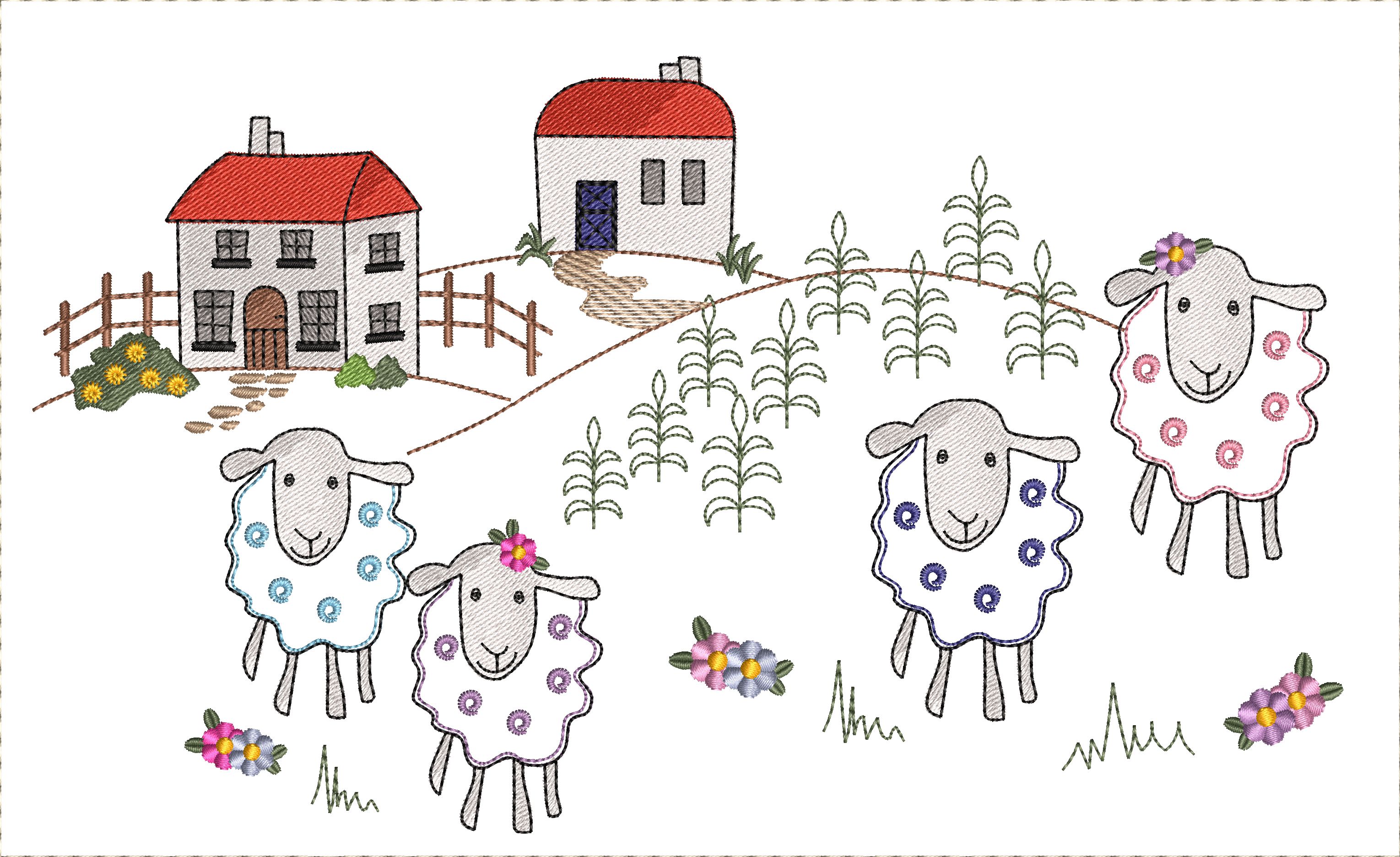 FARM SCENE PLACEMATS-7