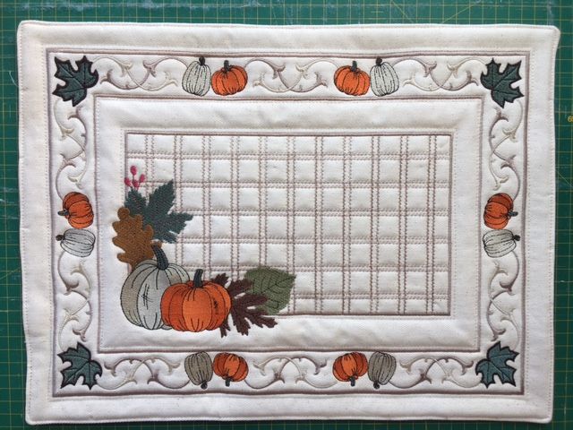 Pumpkins Placemat-3