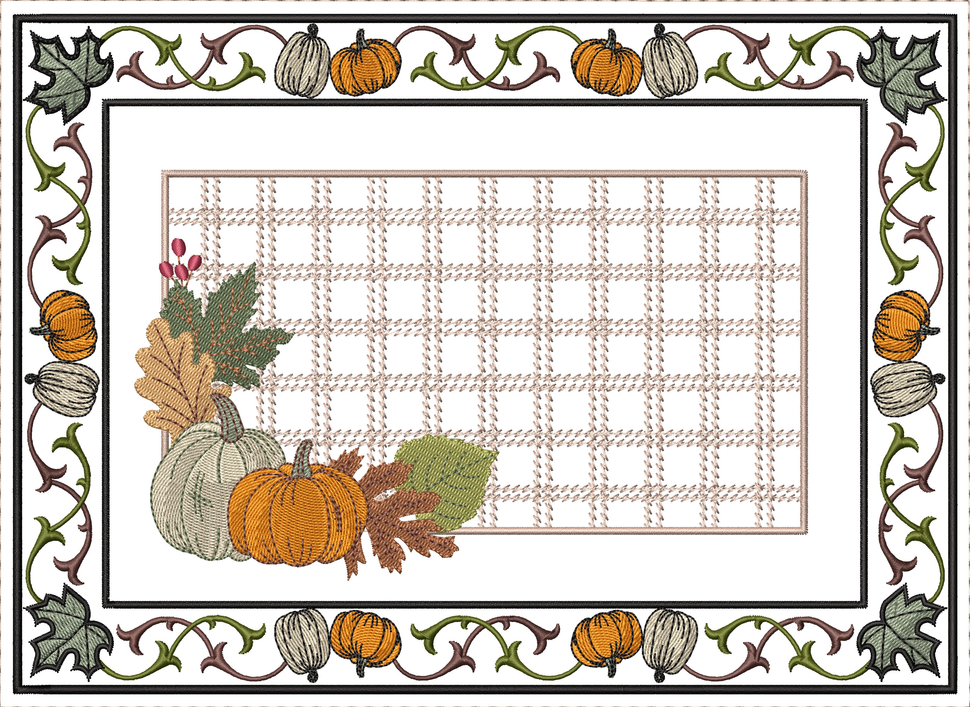 Pumpkins Placemat-4