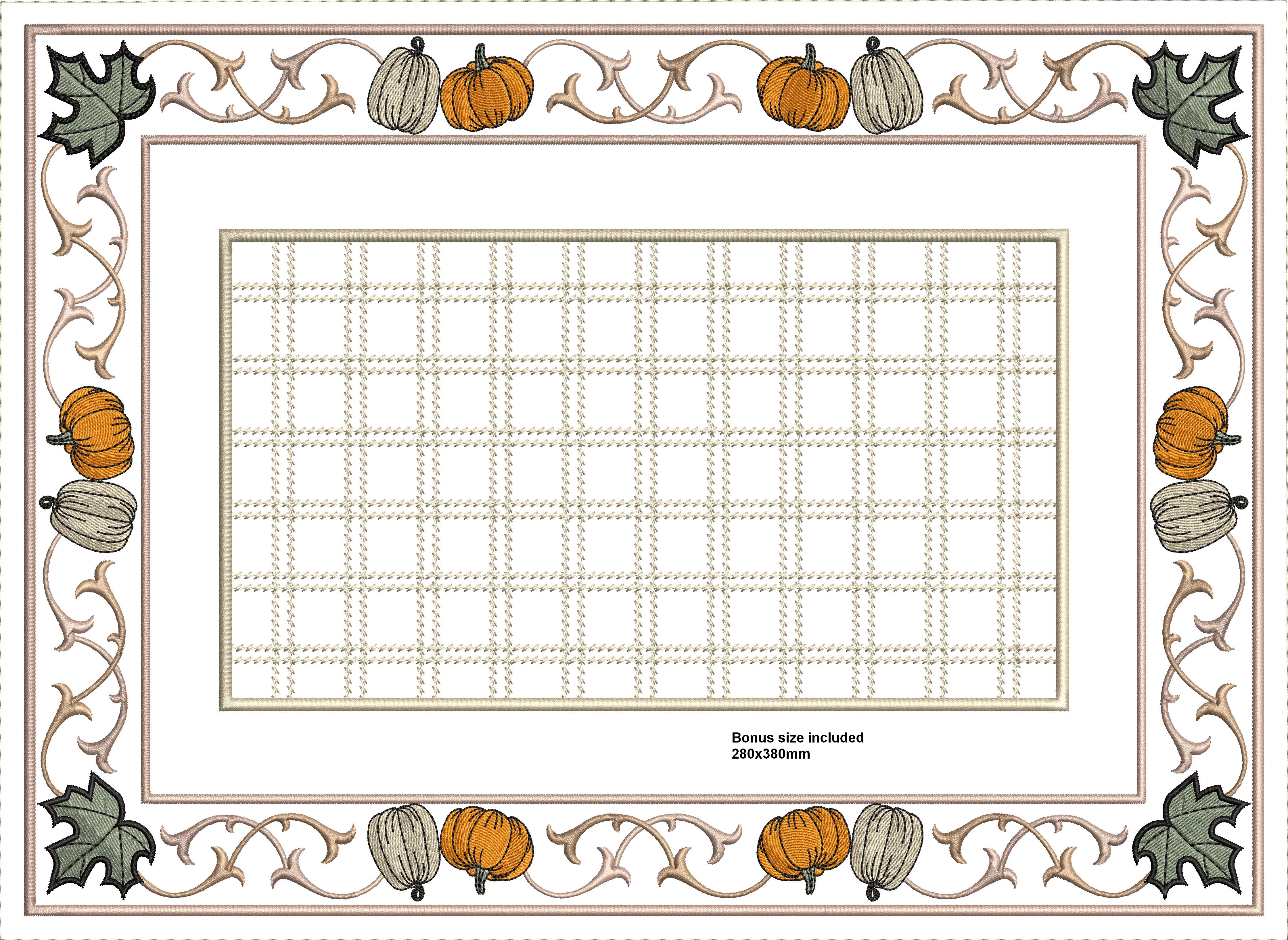 Pumpkins Placemat-6