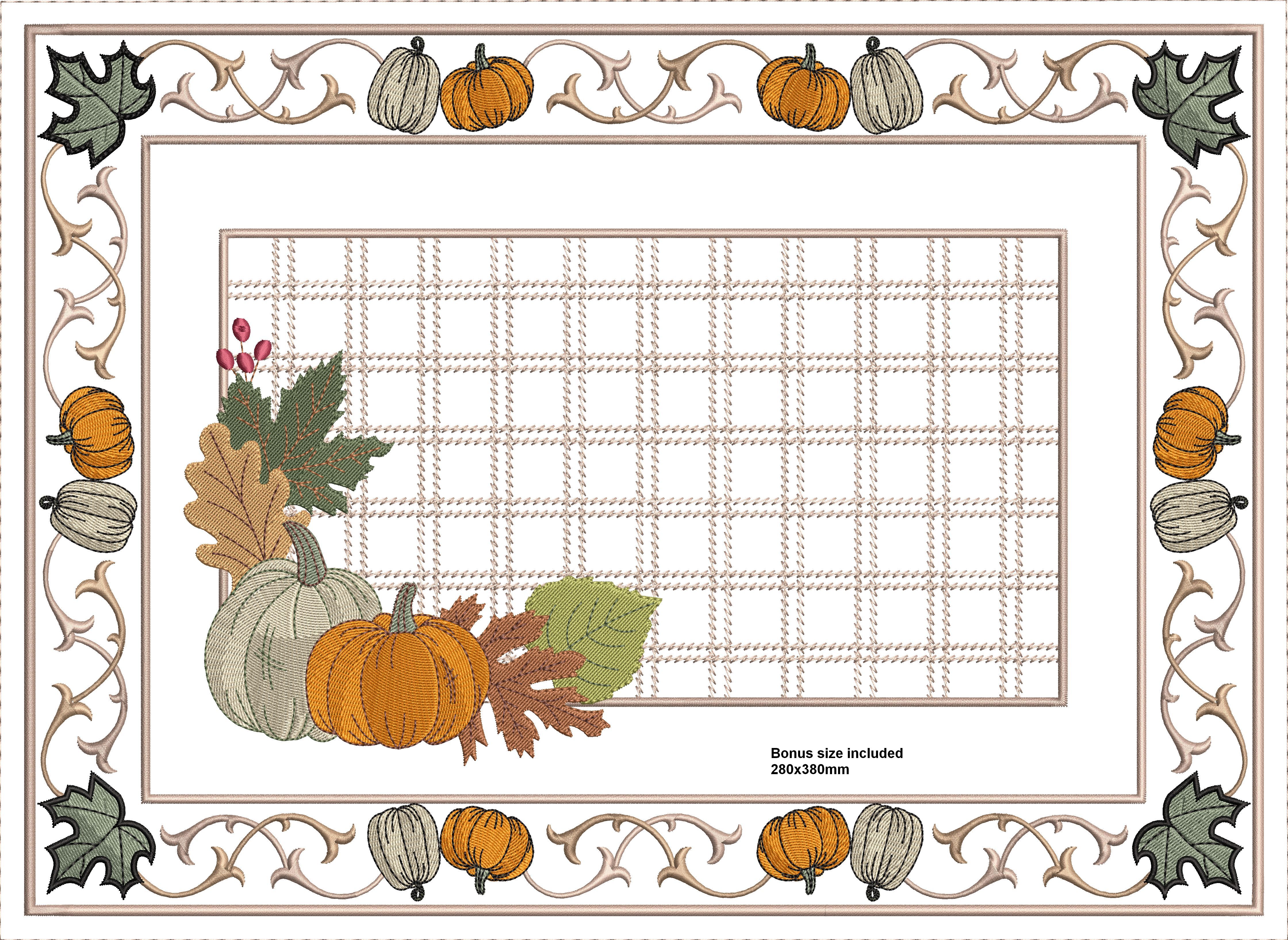 Pumpkins Placemat-7