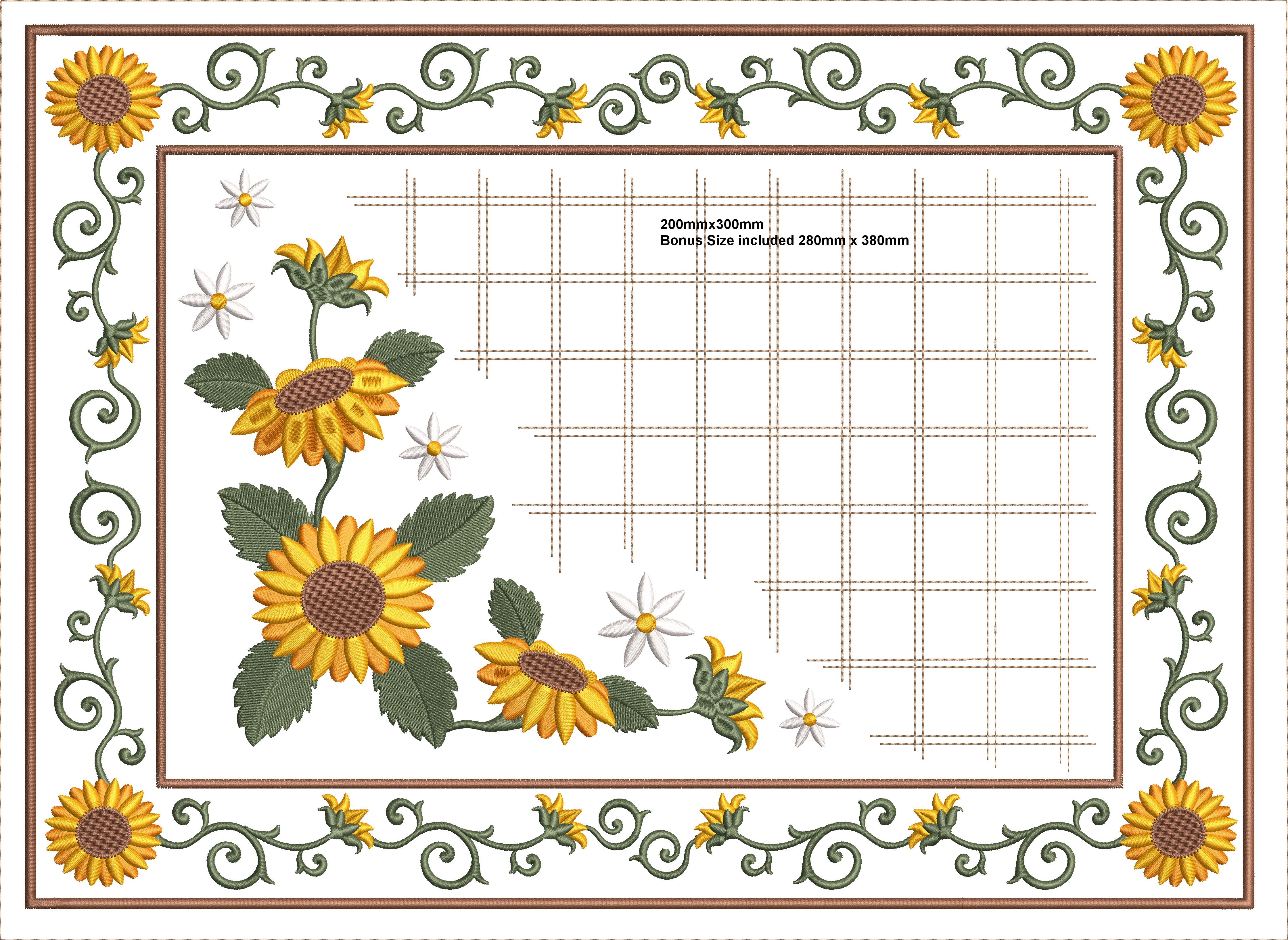 SUNFLOWER PLACEMATS-4