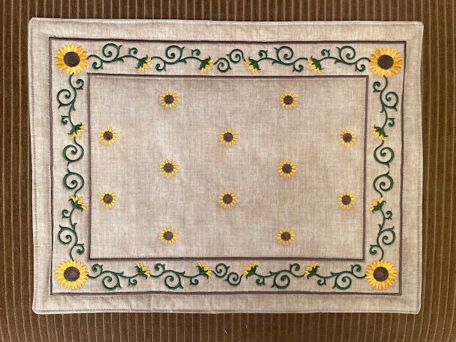 SUNFLOWER PLACEMATS-8