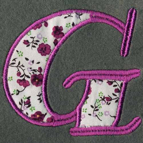 Applique Alphabets -30