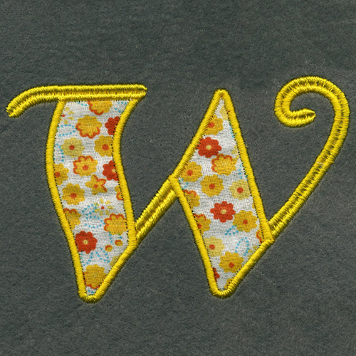 Applique Alphabets -31