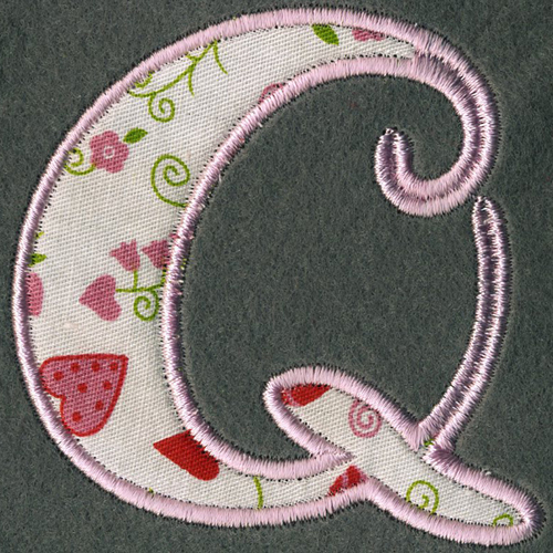 Applique Alphabets -32