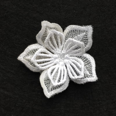 3D Organza Flower 3 -10