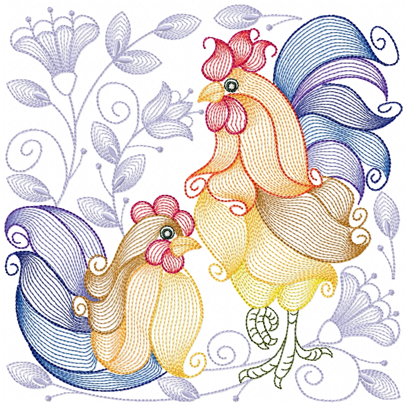 Rippled Chickens -5