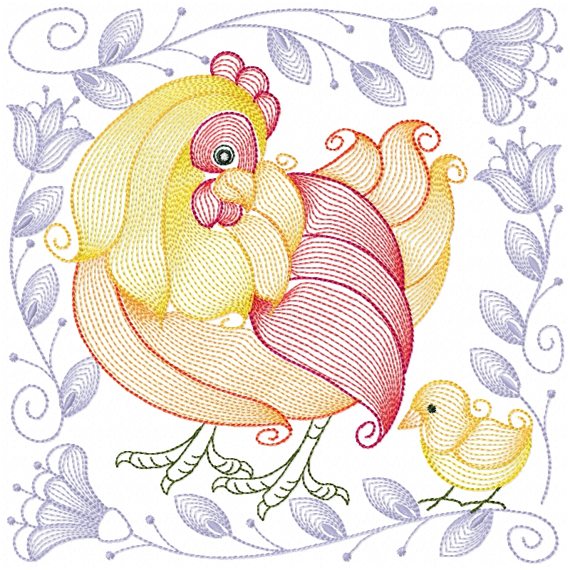 Rippled Chickens -10