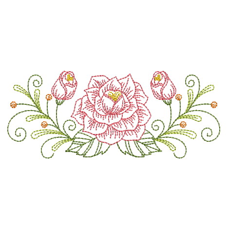 Vintage Rose 5 | OregonPatchWorks