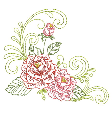 Vintage Rose 5 | OregonPatchWorks