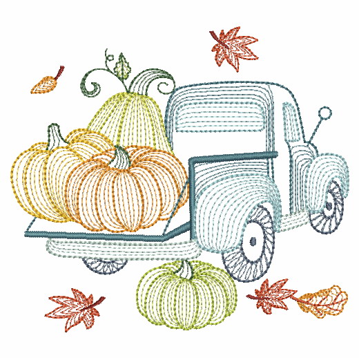 Pumpkin Truck-4