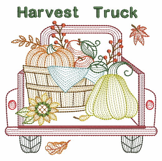 Pumpkin Truck-9