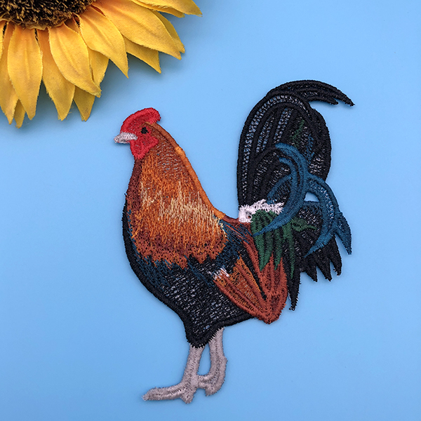 FSL Realistic Rooster | OregonPatchWorks