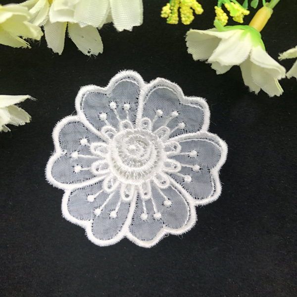 3D Organza Flower 4-6