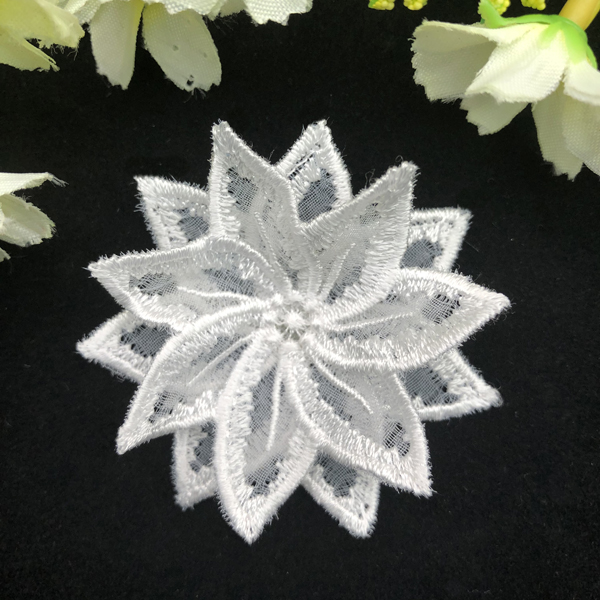 3D Organza Flower 4-7