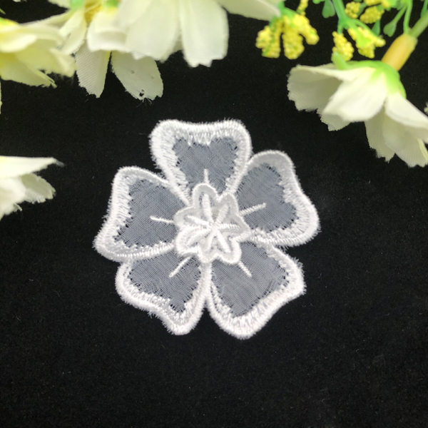 3D Organza Flower 4-9