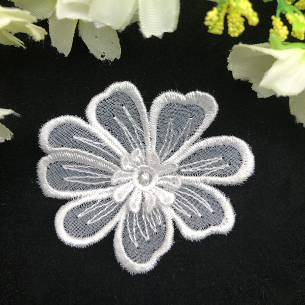 3D Organza Flower 4-12