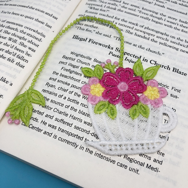 FSL Floral Bookmarks 3-10