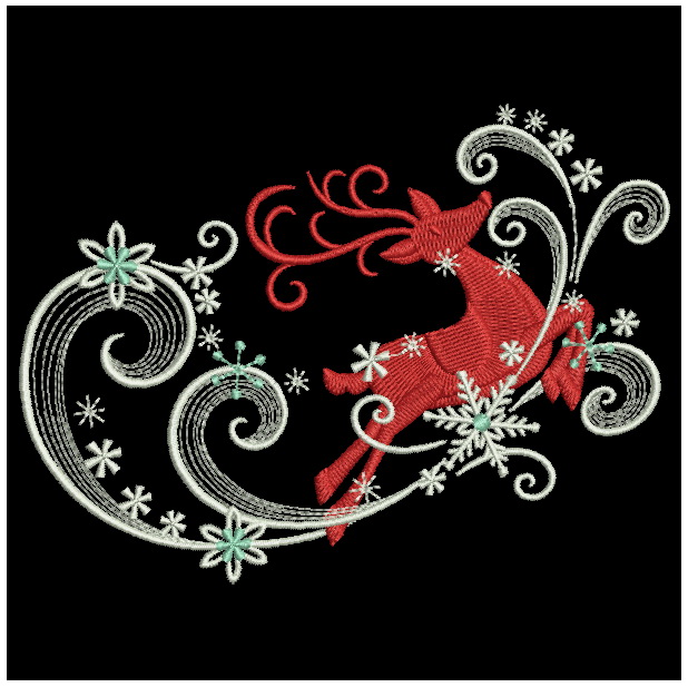 Filigree Christmas Ornaments 3-3