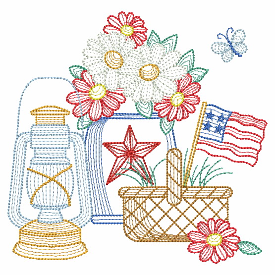 Vintage Patriotic Designs-3