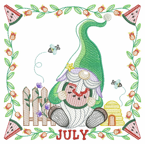 Months Of The Year Gnome-9