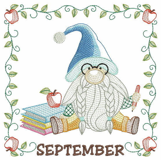 Months Of The Year Gnome-11