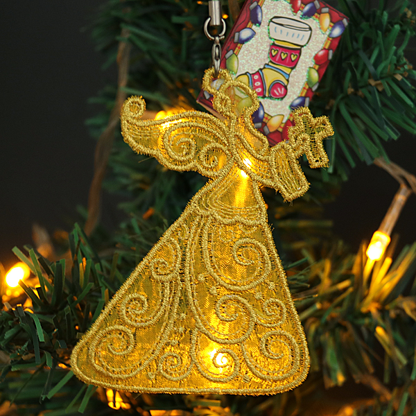 Organza Christmas Ornaments-5