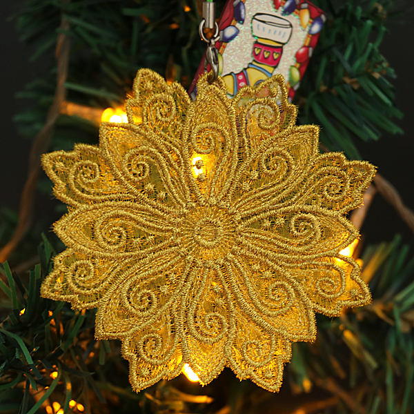 Organza Christmas Ornaments-6