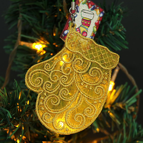 Organza Christmas Ornaments-9