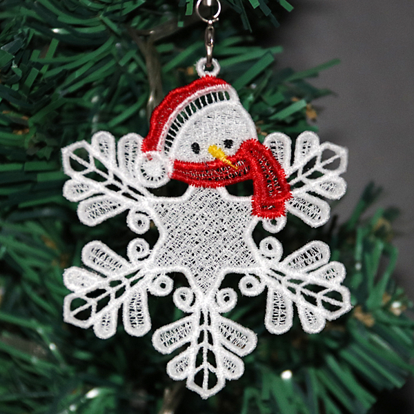 FSL Snowflake Snowman | OregonPatchWorks