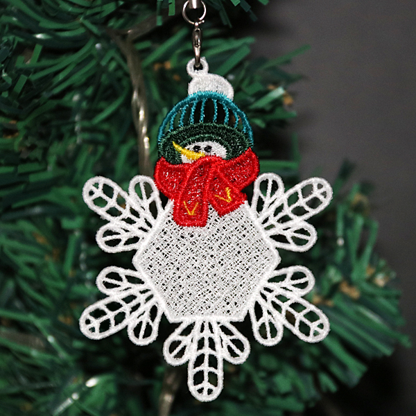 FSL Snowflake Snowman | OregonPatchWorks