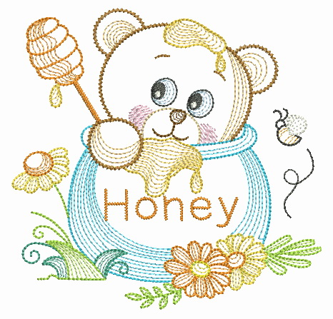 Vintage Honey Bear-8