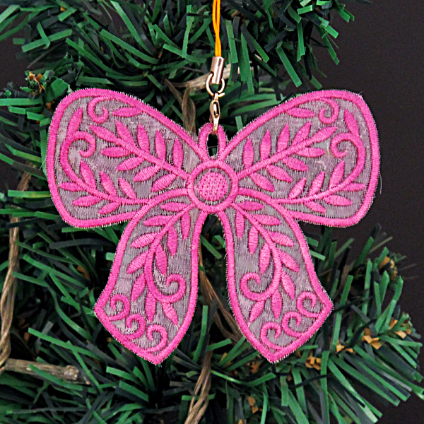 Organza Christmas Ornaments 2-7