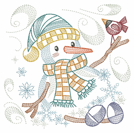 Happy Snowman-9