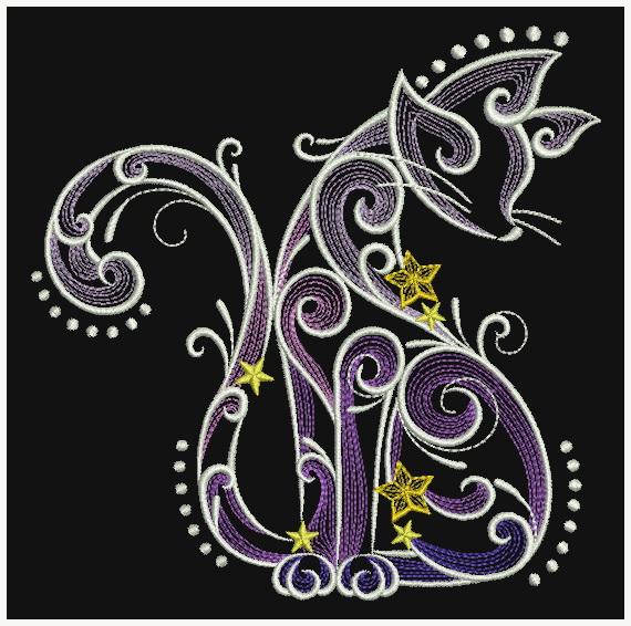 Filigree Cats-4